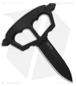 Cold Steel Chaos Push Knife Fixed Blade Knife (5" Black) 80NT3 5 Cold Steel Chaos Push Knife Fixed Blade Knife (5" Black) 80NT3 -Cold Steel BHQ 121239 Cold Steel Chaos Push Knife Fixed Blade Knife 5 Black 80NT3 LS Spine