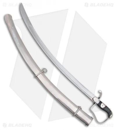 Cold Steel 1796 Light Cavalry Saber W/ Steel Scabbard (33" Satin) 2 Cold Steel 1796 Light Cavalry Saber W/ Steel Scabbard (33" Satin) - Image 2