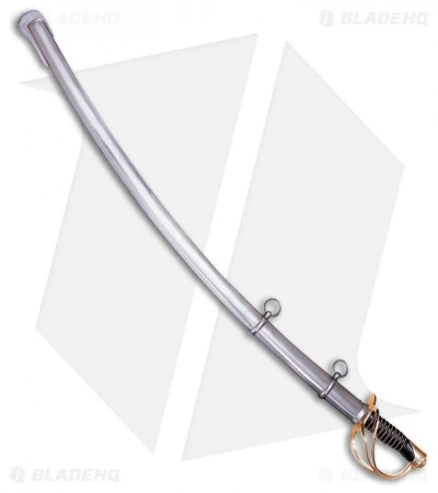 Cold Steel 1860 U.S. Heavy Cavalry Saber W/ Stainless Scabbard (36" Satin) 2 Cold Steel 1860 U.S. Heavy Cavalry Saber W/ Stainless Scabbard (36" Satin) - Image 2