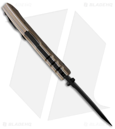 Cold Steel 4 Max Scout Tri-Ad Lock Knife Desert Tan Griv-Ex (4" Black) 2 Cold Steel 4 Max Scout Tri-Ad Lock Knife Desert Tan Griv-Ex (4" Black) - Image 2