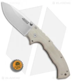 Cold Steel 4-Max Tri-Ad Lock Knife Desert Tan G-10 (4" Stonewash) 62RM 7 Cold Steel 4-Max Tri-Ad Lock Knife Desert Tan G-10 (4" Stonewash) 62RM -Cold Steel Cold Steel 4 Max desert tan G10 sw BHQ 72826 er bottlecap