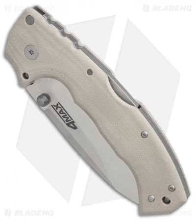 Cold Steel 4-Max Tri-Ad Lock Knife Desert Tan G-10 (4" Stonewash) 62RM 2 Cold Steel 4-Max Tri-Ad Lock Knife Desert Tan G-10 (4" Stonewash) 62RM - Image 2