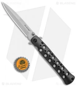 Cold Steel 4" Ti-Lite Liner Lock Knife Aluminum (4" Bead Blast S35VN) 7 Cold Steel 4" Ti-Lite Liner Lock Knife Aluminum (4" Bead Blast S35VN) -Cold Steel Cold Steel 4in Ti Lite LL aluminum BB 26B4 BHQ 2997 jr bottlecap