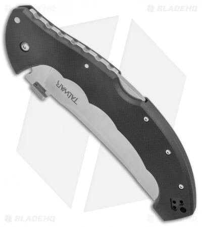 Cold Steel 5.5" Talwar Lockback Knife Black G-10 (5.5" Satin Serr) 21TBXS 2 Cold Steel 5.5" Talwar Lockback Knife Black G-10 (5.5" Satin Serr) 21TBXS - Image 2
