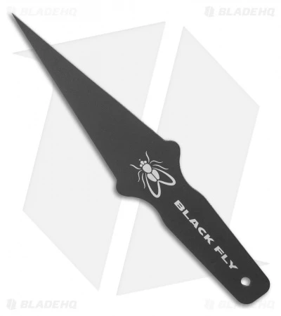 Cold Steel 8" Black Fly Fixed Blade Throwing Knife (4" Black) 1 Cold Steel 8" Black Fly Fixed Blade Throwing Knife (4" Black)