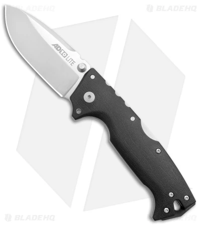 Cold Steel AD-10 Lite Drop Point Tri-Ad Lock Knife Black GFN (3.5" Satin) 1 Cold Steel AD-10 Lite Drop Point Tri-Ad Lock Knife Black GFN (3.5" Satin)