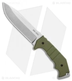 Cold Steel AK-47 Field Fixed Blade Knife (5.5" Stonewash) 14AKVG