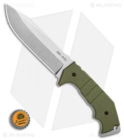 Cold Steel AK-47 Field Fixed Blade Knife (5.5" Stonewash) 14AKVG -Cold Steel Cold Steel AK 47 Field Fixed Blade Knife 5.5 Black 14AKVG BHQ 30910 LS Bottlecap