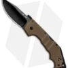 Cold Steel AK-47 Lockback Knife FDE G-10 (3.5" Black S35VN) 58MVF