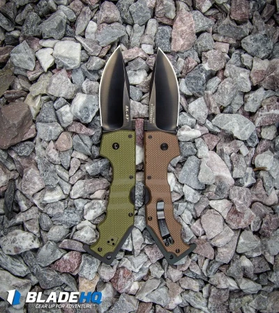 Cold Steel AK-47 Lockback Knife OD Green G-10 (3.5" Black) 58MVG 5 Cold Steel AK-47 Lockback Knife OD Green G-10 (3.5" Black) 58MVG - Image 5