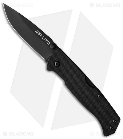 Cold Steel Air Lite Drop Point Lockback Knife Black G-10 (3.4" Black) 1 Cold Steel Air Lite Drop Point Lockback Knife Black G-10 (3.4" Black)