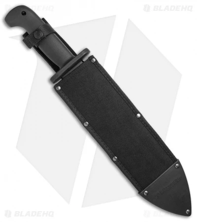 Cold Steel Black Bear Bowie Fixed Blade Knife (12" Black) 97SMBWZ 3 Cold Steel Black Bear Bowie Fixed Blade Knife (12" Black) 97SMBWZ - Image 3