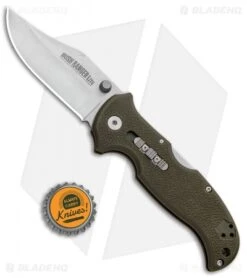 Cold Steel Bush Ranger Lite Rocker Lock Knife OD Green GFN (3.5" Satin) 21A 7 Cold Steel Bush Ranger Lite Rocker Lock Knife OD Green GFN (3.5" Satin) 21A -Cold Steel Cold Steel Bush Ranger Lite Rocker Lock OD Green GFN Satin 21A BHQ 80429 jr bottlecap