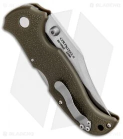 Cold Steel Bush Ranger Lite Rocker Lock Knife OD Green GFN (3.5" Satin) 21A 6 Cold Steel Bush Ranger Lite Rocker Lock Knife OD Green GFN (3.5" Satin) 21A -Cold Steel Cold Steel Bush Ranger Lite Rocker Lock OD Green GFN Satin 21A BHQ 80429 jr side
