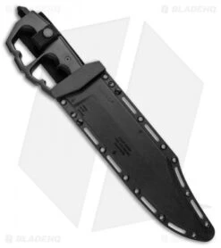 Cold Steel Chaos Bowie Trench Knife (10.5" Black) 80NTB 6 Cold Steel Chaos Bowie Trench Knife (10.5" Black) 80NTB -Cold Steel Cold Steel Chaos Bowie Trench Knife Black 80NTB BHQ 93384 jr sheath