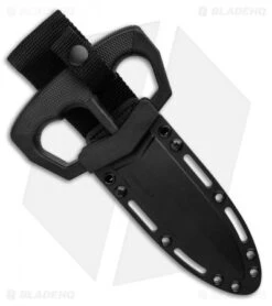 Cold Steel Chaos Push Knife Fixed Blade Knife (5" Black) 80NT3 6 Cold Steel Chaos Push Knife Fixed Blade Knife (5" Black) 80NT3 -Cold Steel Cold Steel Chaos Push Knife Fixed Blade Knife 5 Black 80NT3 BHQ 121239 LS Sheath
