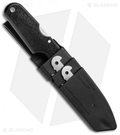 Cold Steel Click-N-Cut Exchangeable Blade Knife Black ABS (2.5" Stonewash) 3 Cold Steel Click-N-Cut Exchangeable Blade Knife Black ABS (2.5" Stonewash) - Image 3