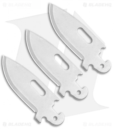 Cold Steel Click-N-Cut Replacement Blade 3 Pack (2.5" Drop Point) 40AP3A 1 Cold Steel Click-N-Cut Replacement Blade 3 Pack (2.5" Drop Point) 40AP3A