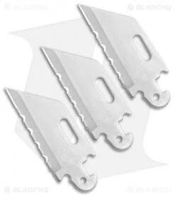 Cold Steel Click-N-Cut Replacement Blade 3 Pack(2.5" Reverse Tanto Serr) 40AP3C