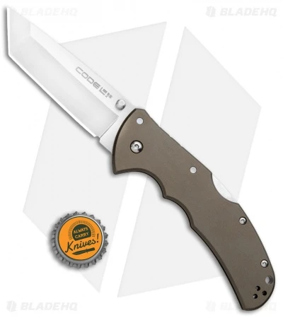 Cold Steel Code-4 Tanto Lockback Knife (3.5" Satin S35VN) 58PT 4 Cold Steel Code-4 Tanto Lockback Knife (3.5" Satin S35VN) 58PT - Image 4