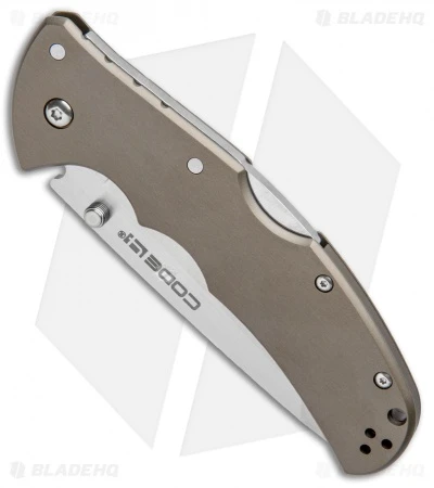 Cold Steel Code-4 Tanto Lockback Knife (3.5" Satin S35VN) 58PT 2 Cold Steel Code-4 Tanto Lockback Knife (3.5" Satin S35VN) 58PT - Image 2