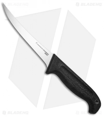Cold Steel Commercial Series Flexible Curved Boning Knife (6.00" Satin) 20VBCFZ 1 Cold Steel Commercial Series Flexible Curved Boning Knife (6.00" Satin) 20VBCFZ