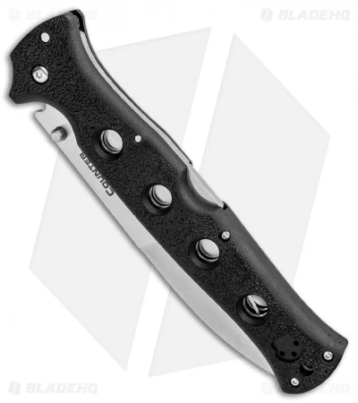 Cold Steel Counter Point XL Knife Black Griv-Ex (6" Satin AUS-10A) 10AA 2 Cold Steel Counter Point XL Knife Black Griv-Ex (6" Satin AUS-10A) 10AA - Image 2