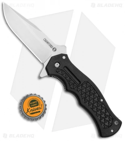 Cold Steel Crawford Model 1 Liner Lock Knife Black Zy-Ex (3.5" Satin) 20MWCB 4 Cold Steel Crawford Model 1 Liner Lock Knife Black Zy-Ex (3.5" Satin) 20MWCB - Image 4