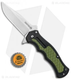 Cold Steel Crawford Model 1 Liner Lock Knife OD Green/Black Zy-Ex (3.6" Satin) 7 Cold Steel Crawford Model 1 Liner Lock Knife OD Green/Black Zy-Ex (3.6" Satin) -Cold Steel Cold Steel Crawford Model 1 LL OD Green Black Zy Ex Satin 20MWC BHQ 93281 jr bottlecap