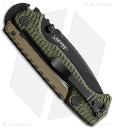 Cold Steel Demko AD-15 Scorpion Lock Knife OD Green G-10 (3.5" Black) 3 Cold Steel Demko AD-15 Scorpion Lock Knife OD Green G-10 (3.5" Black) - Image 3