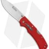 Cold Steel Double Safe Hunter Slock Master Tri-Ad Lock Knife Red GFN (4" Satin)