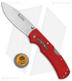 Cold Steel Double Safe Hunter Slock Master Tri-Ad Lock Knife Red GFN (4" Satin) 7 Cold Steel Double Safe Hunter Slock Master Tri-Ad Lock Knife Red GFN (4" Satin) -Cold Steel Cold Steel Double Safe Hunter Slock Master Tri Ad Lock Red GFN Satin 23JK BHQ 121197 jr bottlecap