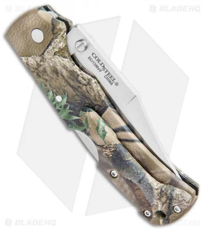 Cold Steel Double Safe Hunter Tri-Ad Lock Knife Camo GFN (4" Satin) 23JD 3 Cold Steel Double Safe Hunter Tri-Ad Lock Knife Camo GFN (4" Satin) 23JD - Image 3