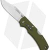 Cold Steel Double Safe Hunter Tri-Ad Lock Knife OD Green GFN (3.5" Satin) 23JC