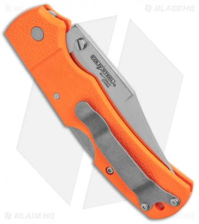 Cold Steel Double Safe Hunter Tri-Ad Lock Knife Orange GFN (3.5" Satin) 23JB 3 Cold Steel Double Safe Hunter Tri-Ad Lock Knife Orange GFN (3.5" Satin) 23JB - Image 3