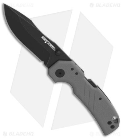 Cold Steel Engage Clip Point ATLAS Lock Knife Gray (3" Black ) AUS-10A 1 Cold Steel Engage Clip Point ATLAS Lock Knife Gray (3" Black ) AUS-10A