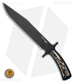 Cold Steel Drop Forged Bowie Fixed Blade Knife (9.5" Black) 36MK 7 Cold Steel Drop Forged Bowie Fixed Blade Knife (9.5" Black) 36MK -Cold Steel Cold Steel Drop Forged Bowie Fixed Blade Knife 6.75 Black 36MK BHQ 121214 LS Bottlecap
