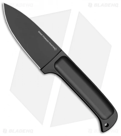 Cold Steel Drop Forged Hunter Fixed Blade Knife Black 52100 Steel (4" Black)36MG 1 Cold Steel Drop Forged Hunter Fixed Blade Knife Black 52100 Steel (4" Black)36MG