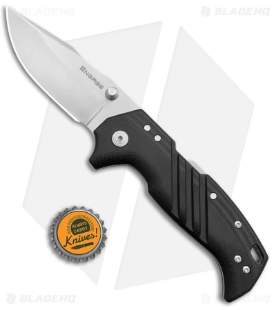 Cold Steel Engage ATLAS Lock Knife Black G-10 (3.5" Satin S35VN) 4 Cold Steel Engage ATLAS Lock Knife Black G-10 (3.5" Satin S35VN) - Image 4