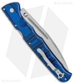 Cold Steel Frenzy II Tri-Ad Lock Knife Black/Blue G-10 (5.5" Satin) 62P2A 7 Cold Steel Frenzy II Tri-Ad Lock Knife Black/Blue G-10 (5.5" Satin) 62P2A -Cold Steel Cold Steel Frenzy II Blk Blue G 10 62PV2 BHQ 52069 jr side 2