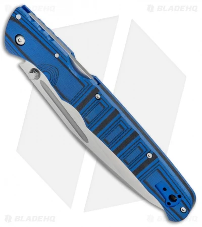 Cold Steel Frenzy II Tri-Ad Lock Knife Black/Blue G-10 (5.5" Satin) 62P2A 2 Cold Steel Frenzy II Tri-Ad Lock Knife Black/Blue G-10 (5.5" Satin) 62P2A - Image 2