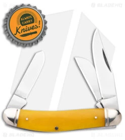 Cold Steel Gentleman's Stockman Slip Joint Knife Yellow Bone (2.5" Satin) 7 Cold Steel Gentleman's Stockman Slip Joint Knife Yellow Bone (2.5" Satin) -Cold Steel Cold Steel Gentlemans Stockman SJ Yellow Bone Satin BHQ 140031 jr bottlecap