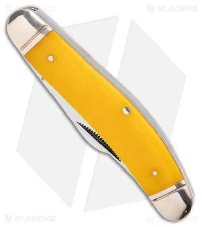 Cold Steel Gentleman's Stockman Slip Joint Knife Yellow Bone (2.5" Satin) 2 Cold Steel Gentleman's Stockman Slip Joint Knife Yellow Bone (2.5" Satin) - Image 2