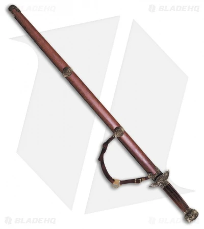 Cold Steel Gim Sword Redwood W/ Brass Guard (30" Satin) 88G 2 Cold Steel Gim Sword Redwood W/ Brass Guard (30" Satin) 88G - Image 2