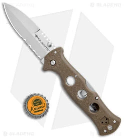 Cold Steel Gunsite Counter Point Tri-Ad Lock Knife Brown (3.75" Satin) 7 Cold Steel Gunsite Counter Point Tri-Ad Lock Knife Brown (3.75" Satin) -Cold Steel Cold Steel Gunsite Counter Point Sand SW BHQ 138053 jr bottlecap