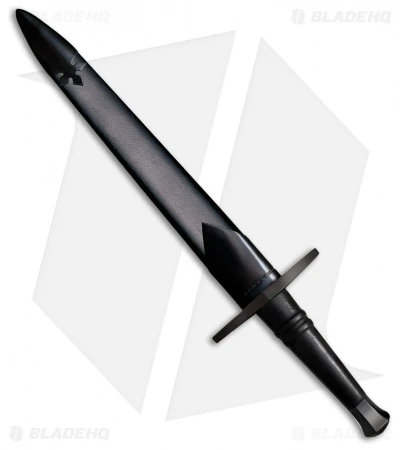 Cold Steel Hand And A Half Dagger (13.1" Black) 88HNHDM 2 Cold Steel Hand And A Half Dagger (13.1" Black) 88HNHDM - Image 2