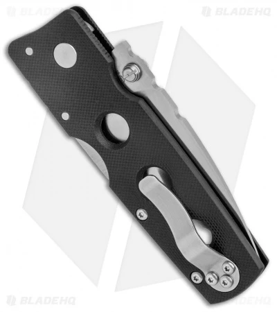 Cold Steel Hold Out 3" Lockback Knife Black G-10 (3" Satin Serr) 3 Cold Steel Hold Out 3" Lockback Knife Black G-10 (3" Satin Serr) - Image 3