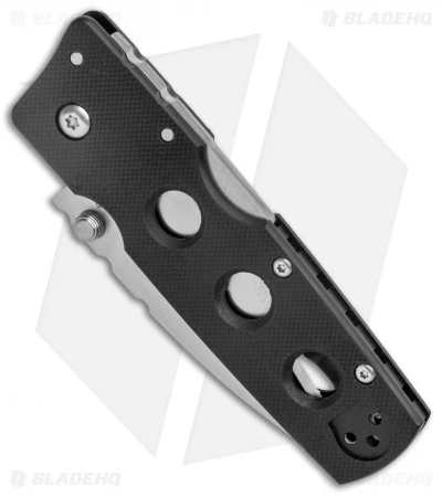 Cold Steel Hold Out 3" Lockback Knife Black G-10 (3" Satin Serr) 2 Cold Steel Hold Out 3" Lockback Knife Black G-10 (3" Satin Serr) - Image 2