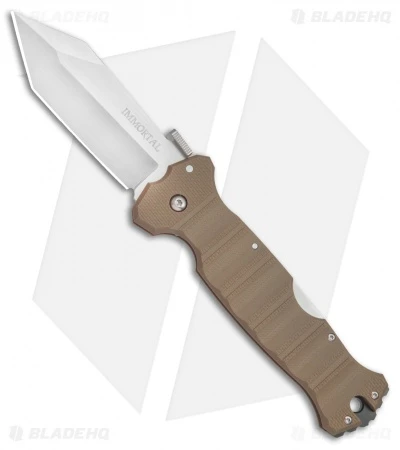 Cold Steel Immortal Lock Back Knife Coyote Tan G-10 (4" Satin) 23HVB 1 Cold Steel Immortal Lock Back Knife Coyote Tan G-10 (4" Satin) 23HVB