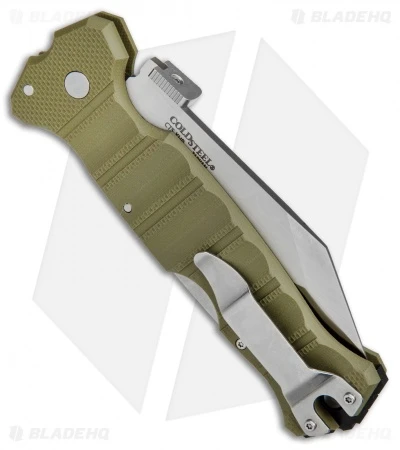 Cold Steel Immortal Lockback Knife OD Green G-10 (4" Satin) 23GVG 3 Cold Steel Immortal Lockback Knife OD Green G-10 (4" Satin) 23GVG - Image 3